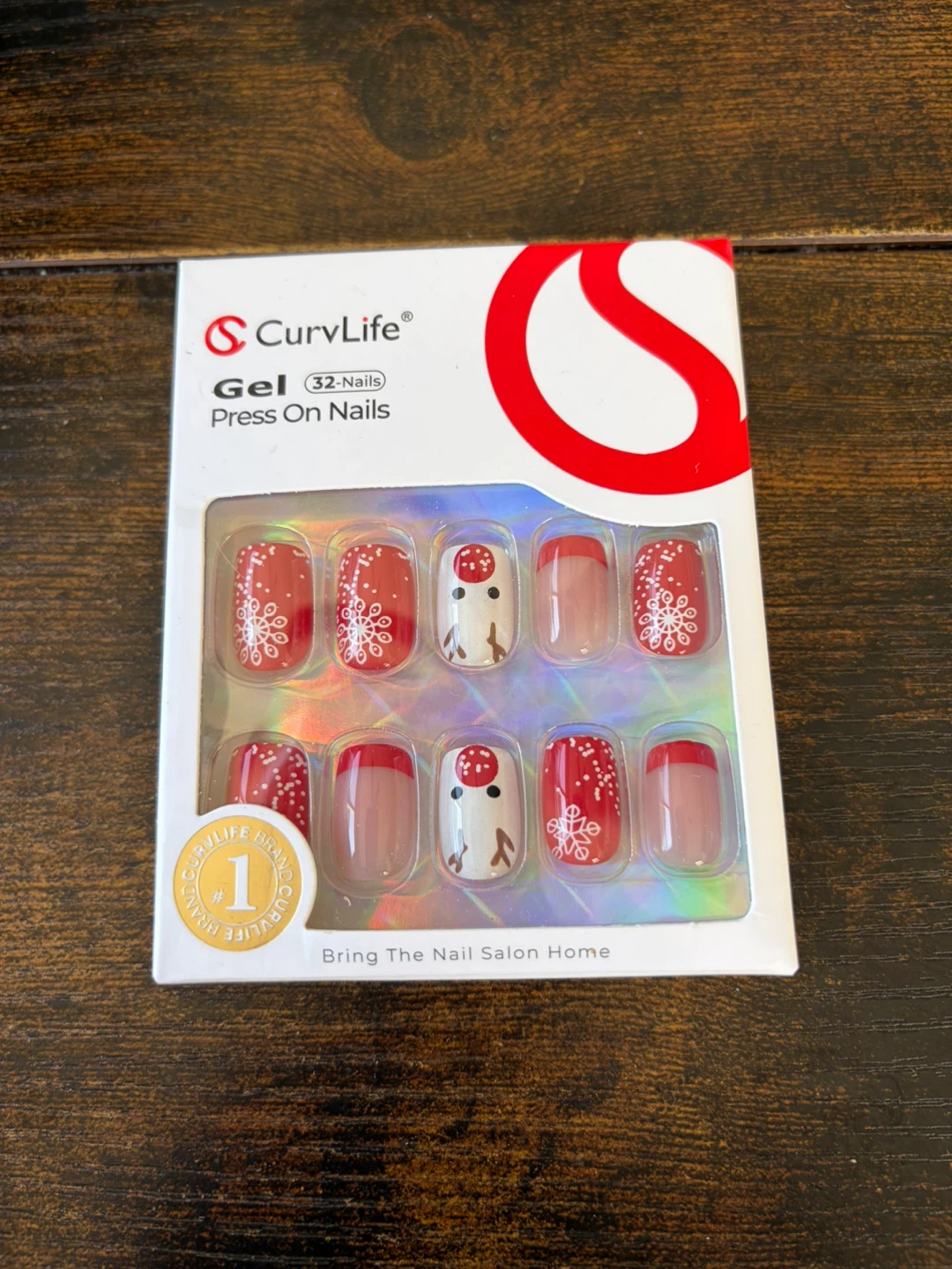 CurvLife Gel 32-Nails Press On Nails