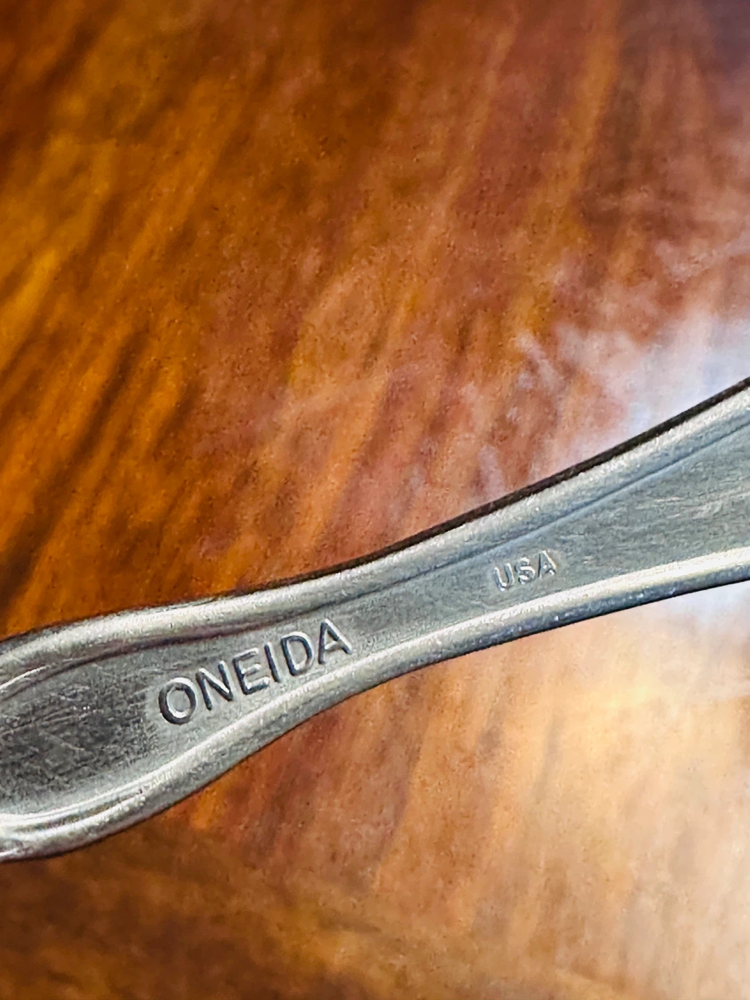 Lot Of 5 Oneida Community Serving Spoons - photo 4