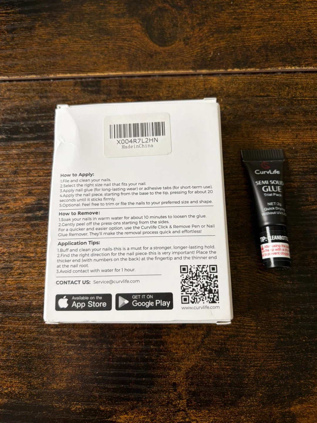 CurvLife Gel Press On Nails Trial Pack - photo 2