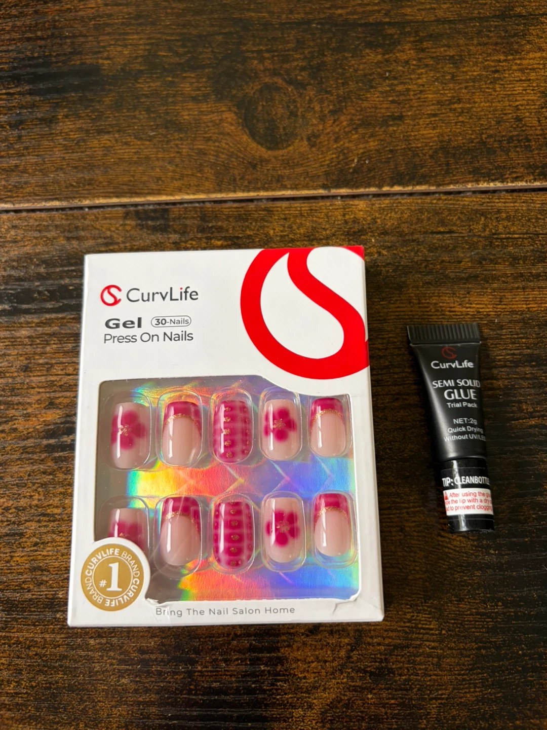 CurvLife Gel Press On Nails Trial Pack
