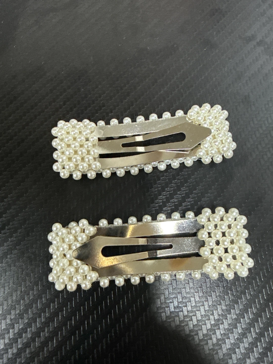Pearl Hair Clips (Set of 2) - photo 2