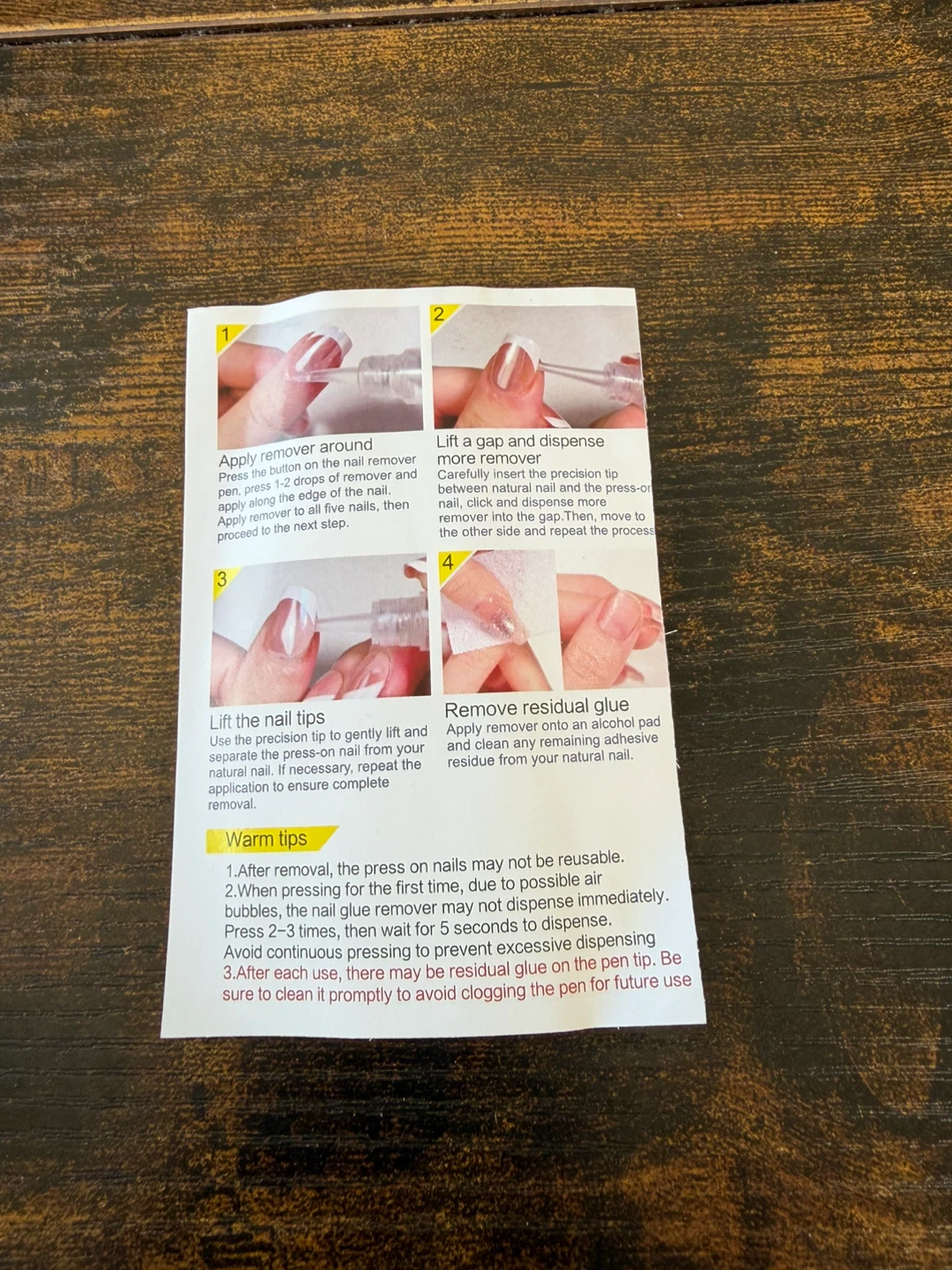 CurvLife Click & Remove Pen Nail Glue Remover 2 Pack - photo 2