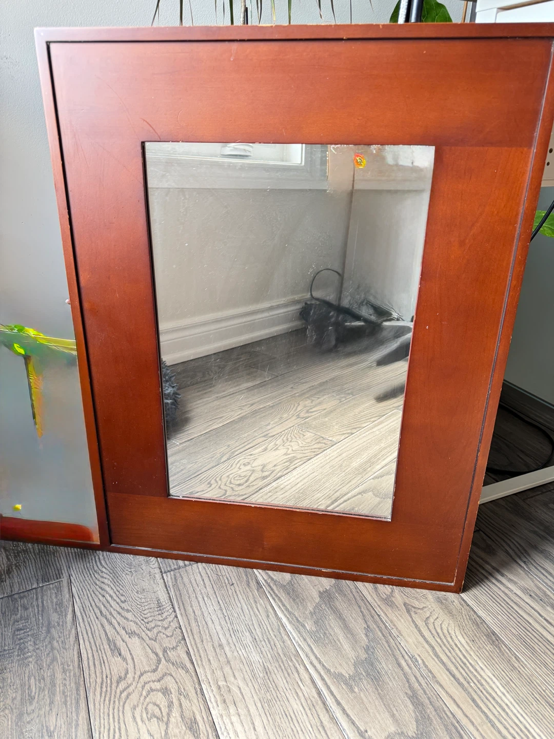 Wooden Framed Mirror