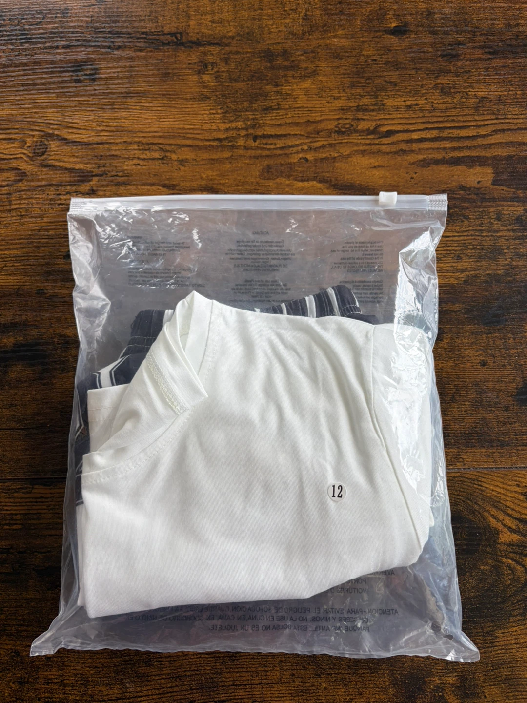 Los Angeles 23 T-shirt and Striped Shorts Set - photo 3