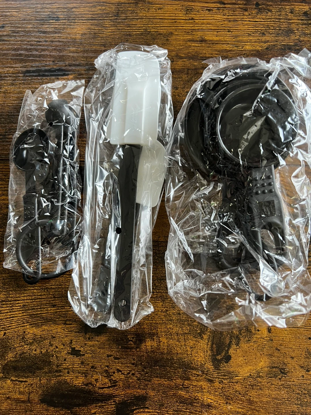 Black Baking Utensil Set