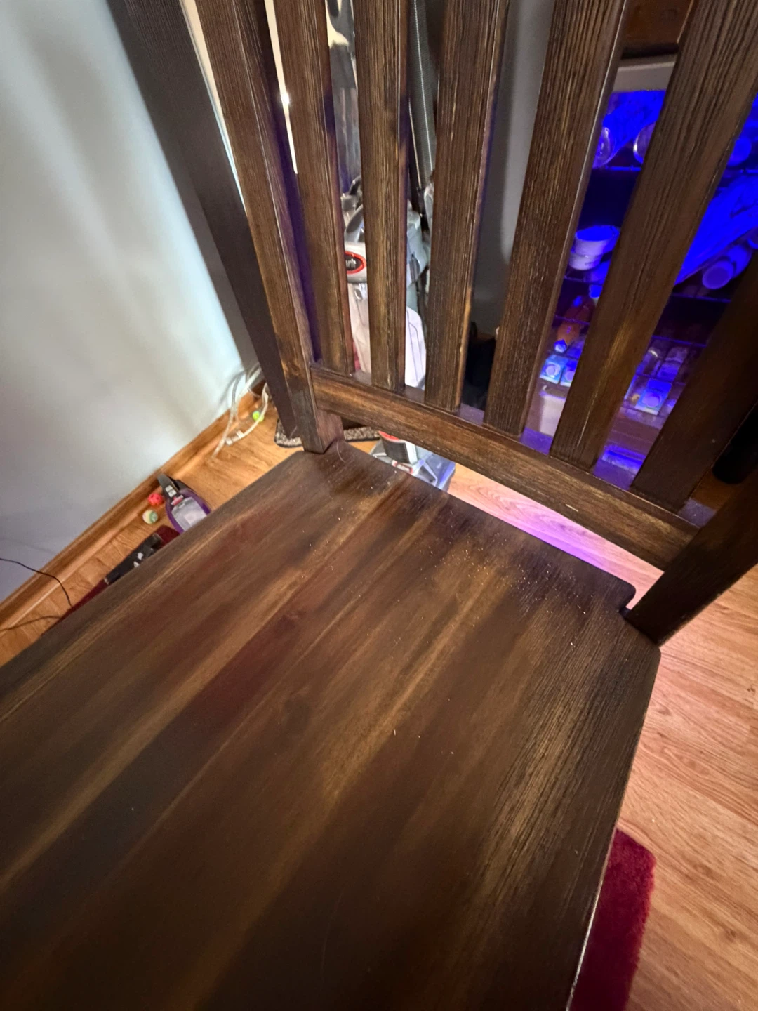 Extendable Dining Table - Dark Wood - photo 5