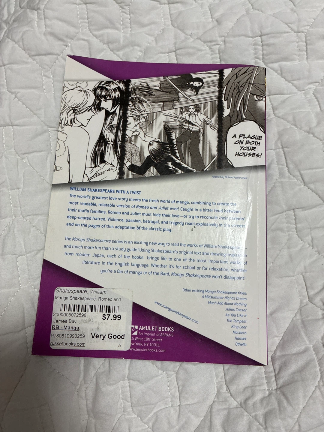Manga Shakespeare: Romeo and Juliet - photo 2