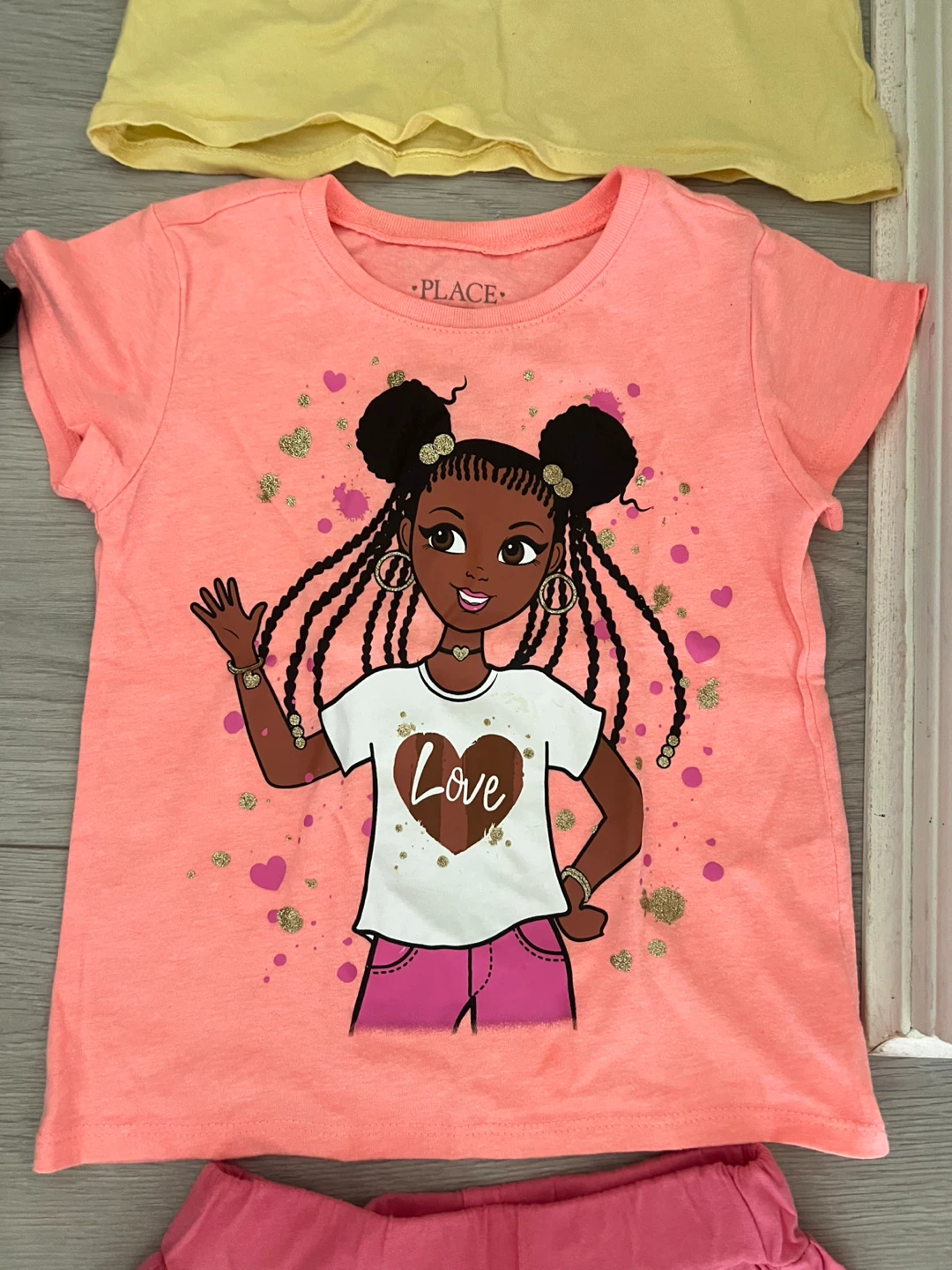 Girl summer tshirts and shorts - photo 2