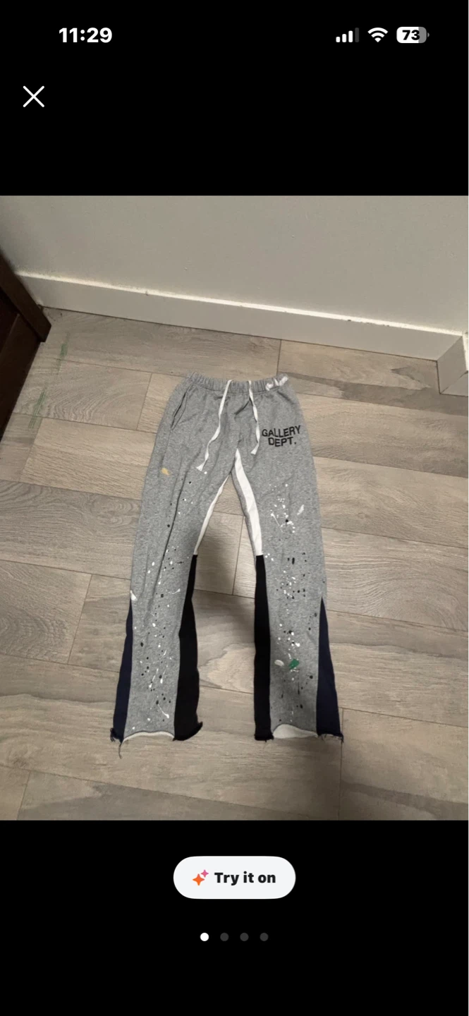 Gallery Dept. Paint Splatter Sweatpants
