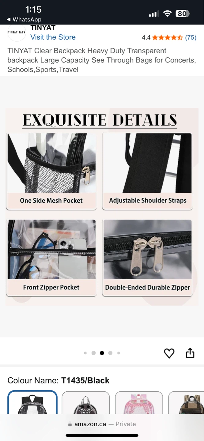 Clear Backpack - photo 4