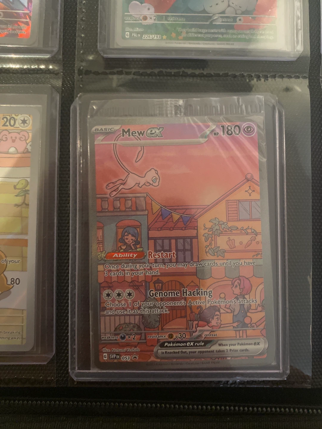 Sealed Mew EX Pokémon Card