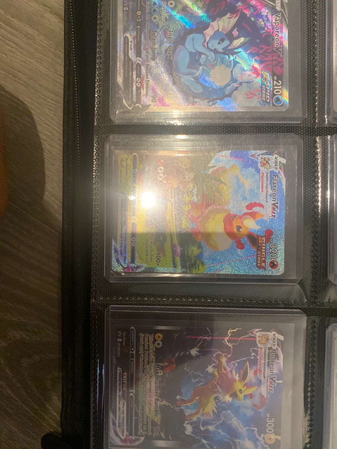 Vaporeon, Flareon, Jolteon