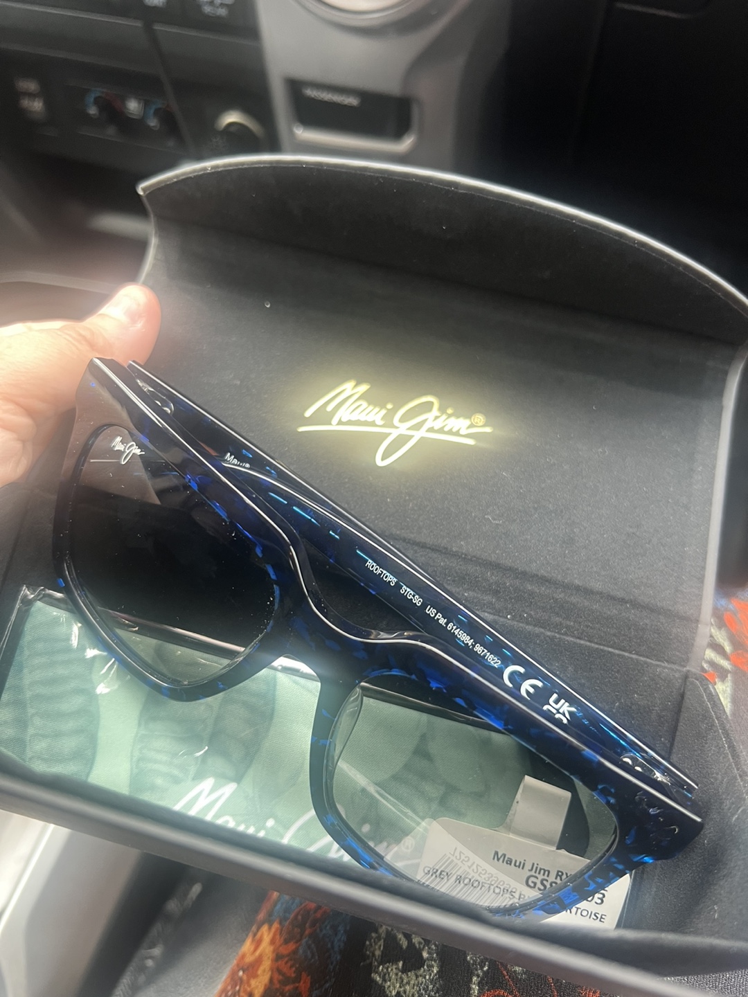 Maui Jim "Rooftops" Sunglasses - Blue Tortoise polarized