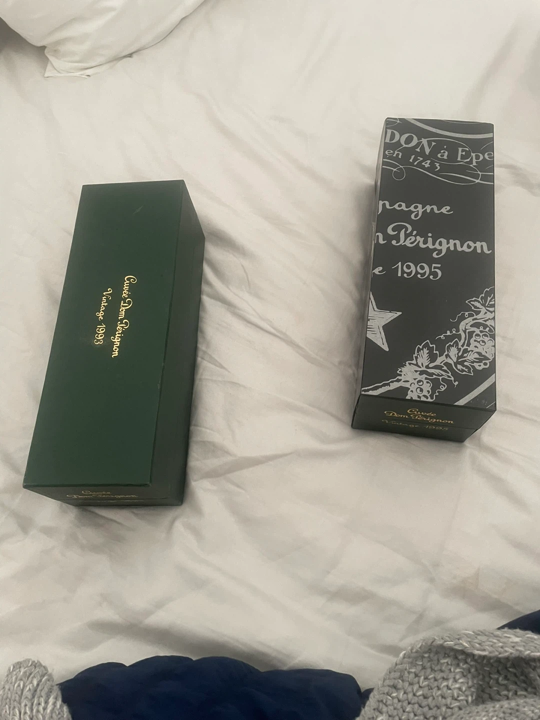 Dom Pérignon Champagne Gift Boxes (1993 & 1995)