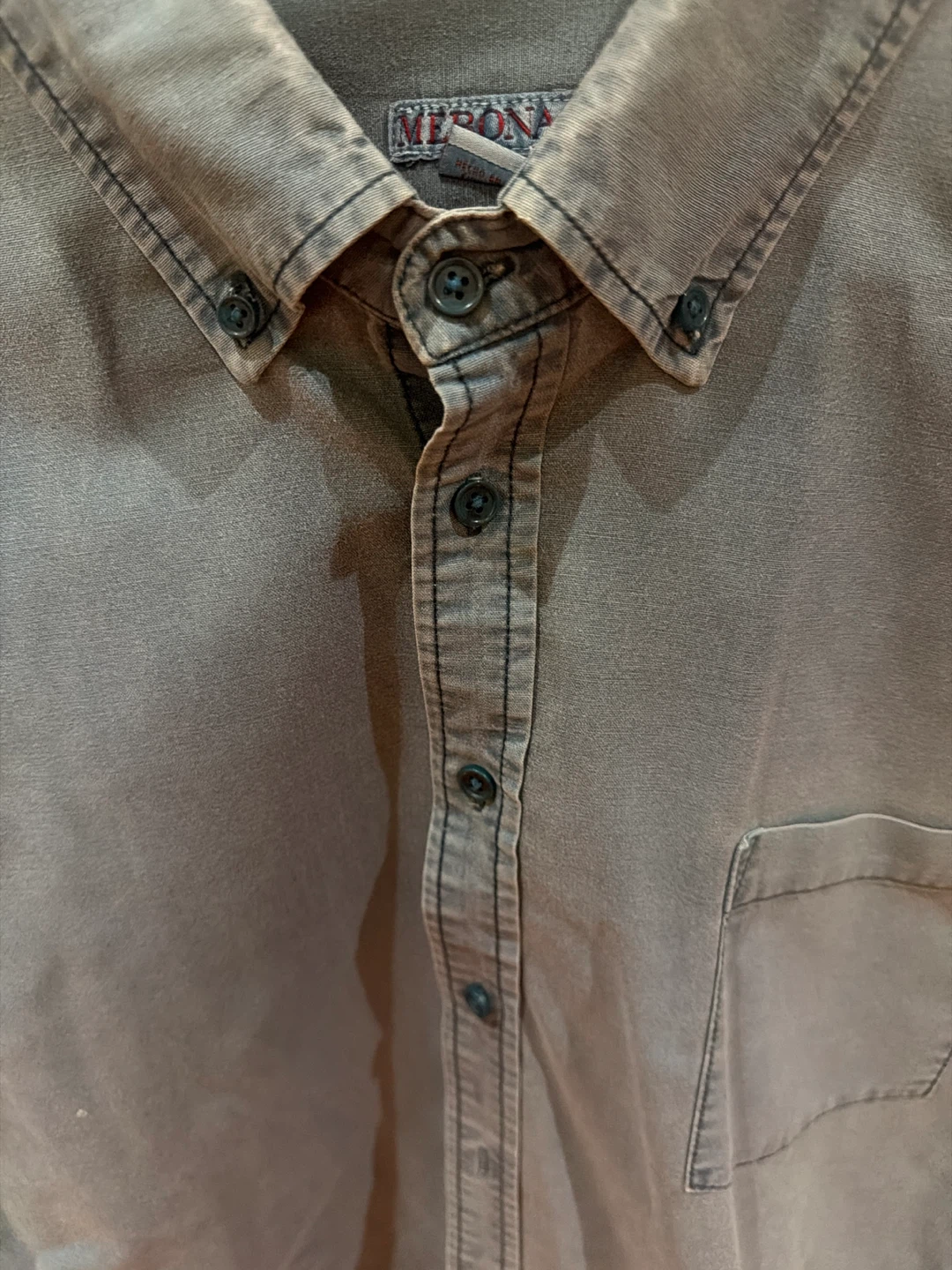 Merona Short Sleeve Button-Up Shirt XXL - photo 2