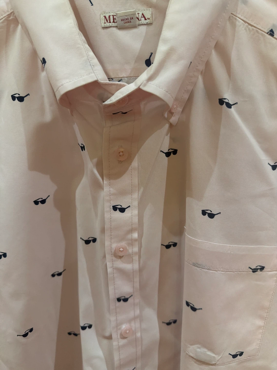 Merona Men's Short Sleeve Button Up Shirt XL - photo 2