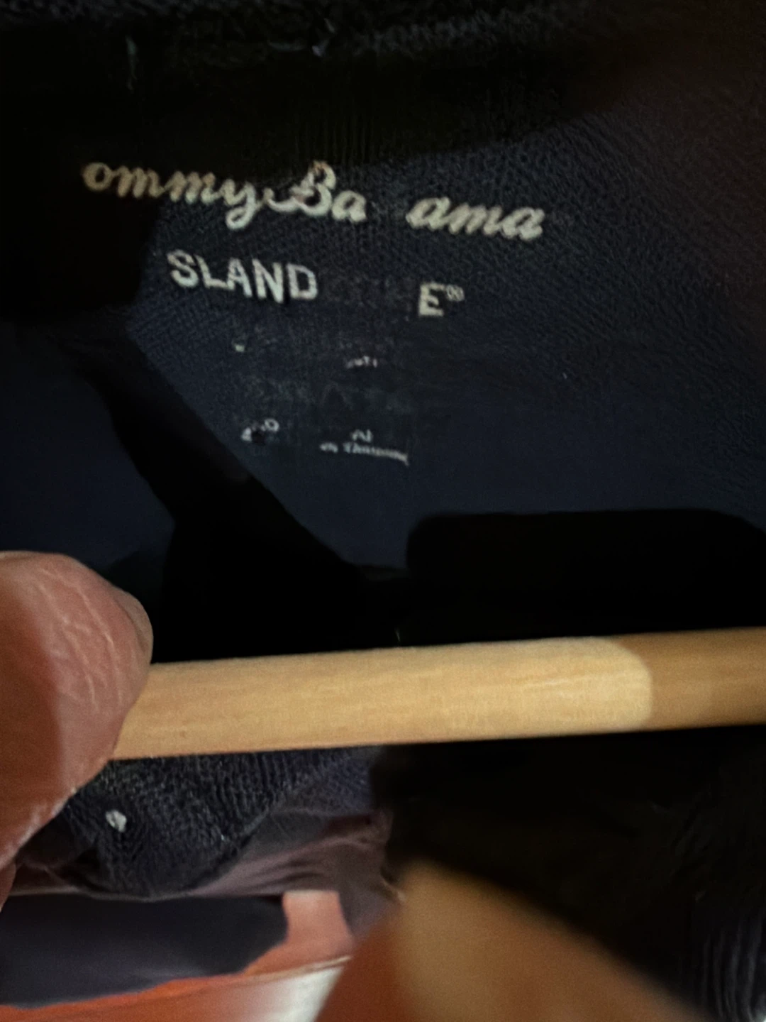 Tommy Bahama Navy Blue Polo Shirt - photo 4