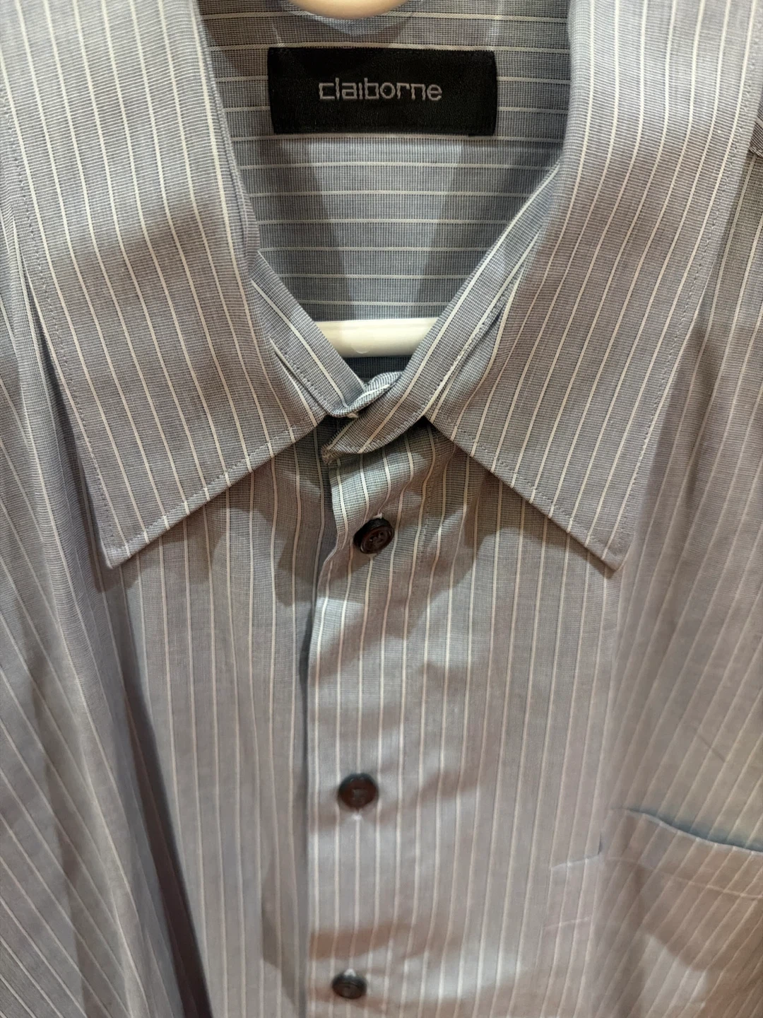 Claiborne Men's Striped Dress Shirt - X-Large - photo 2