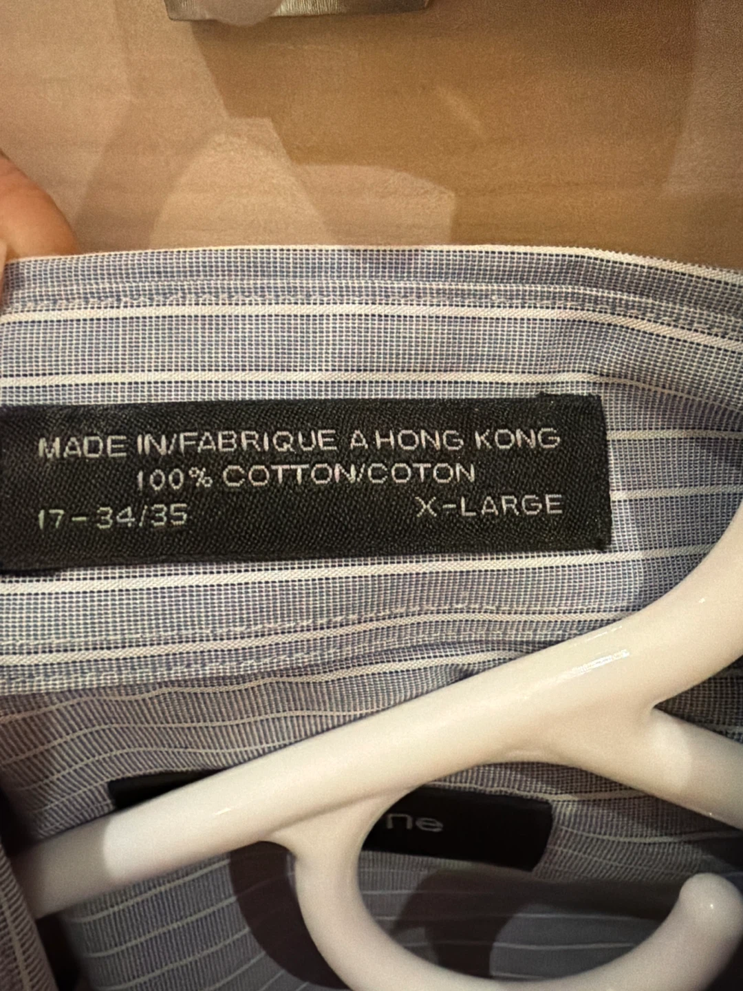 Claiborne Men's Striped Dress Shirt - X-Large - photo 3