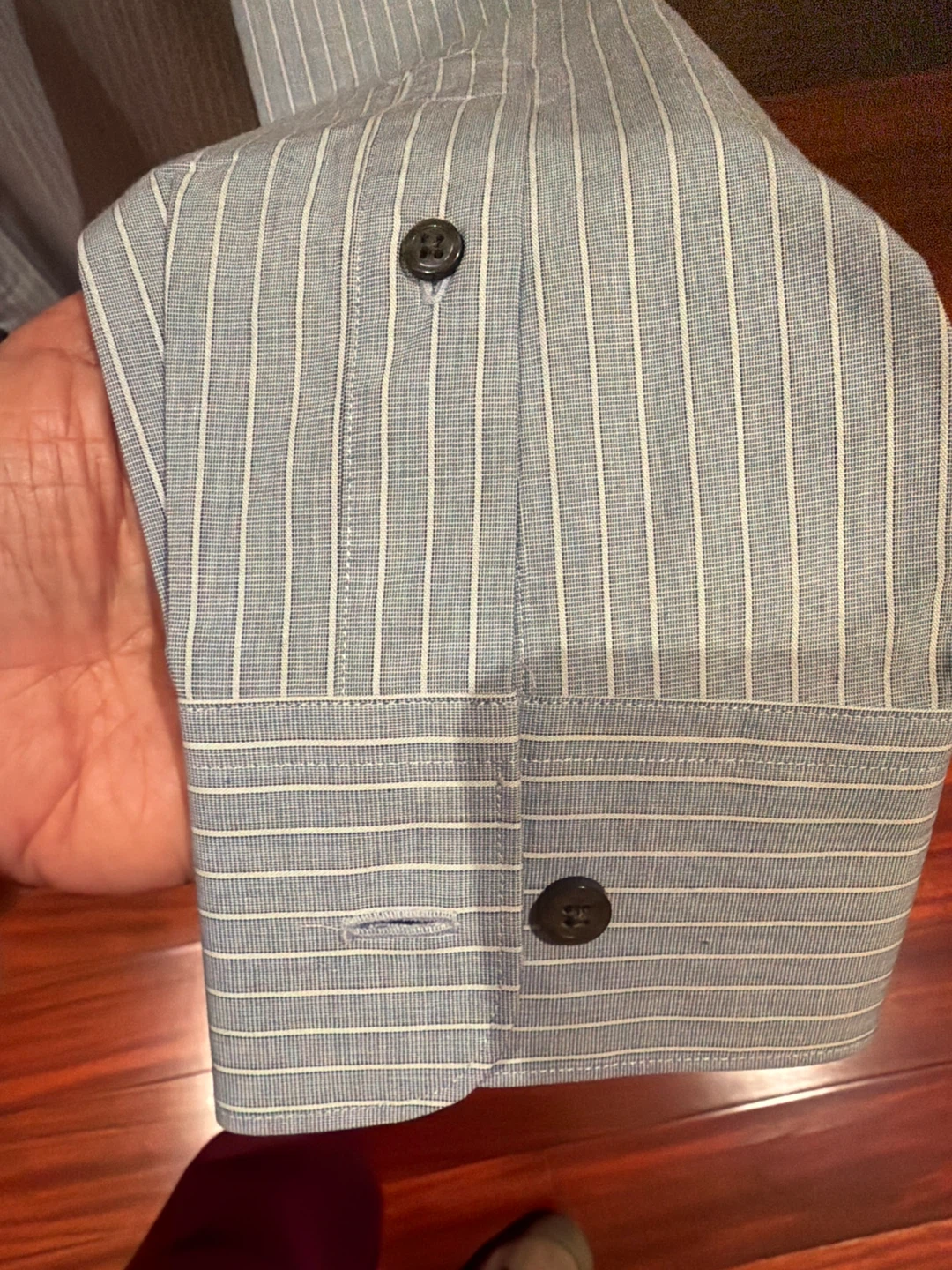 Claiborne Men's Striped Dress Shirt - X-Large - photo 5