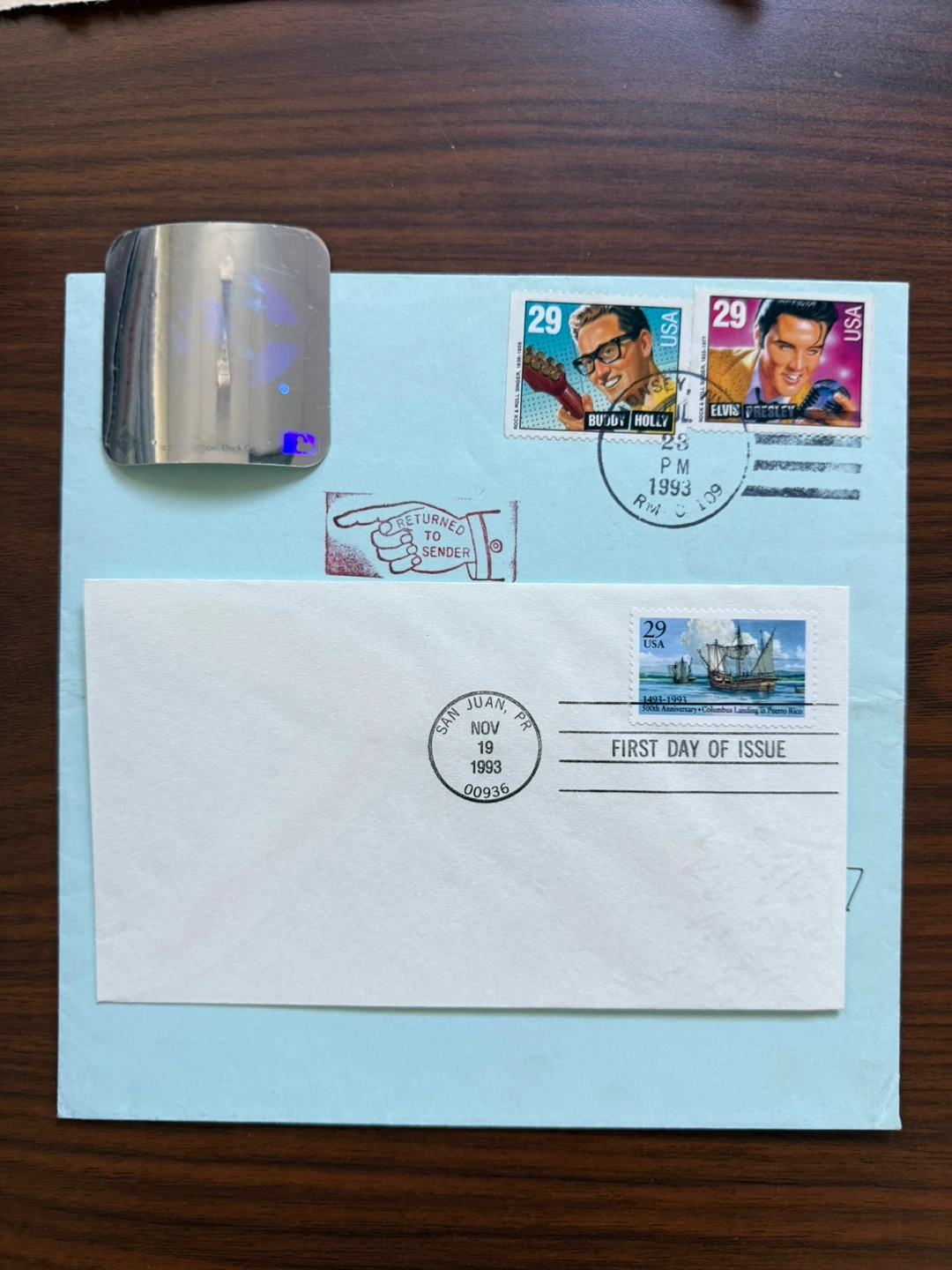 Buddy Holly & Elvis Presley US Postage Stamps - photo 4