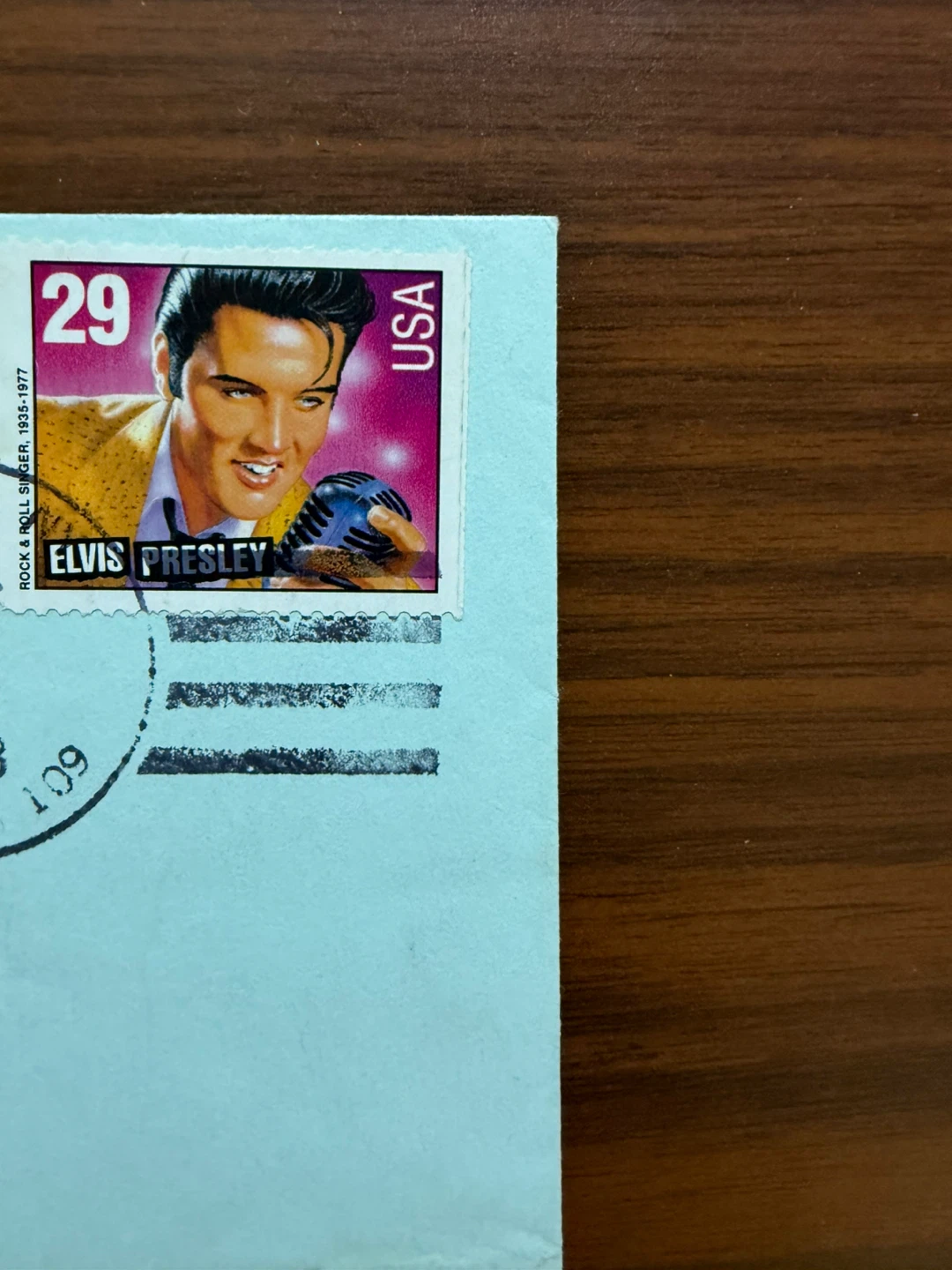 Buddy Holly & Elvis Presley US Postage Stamps - photo 2