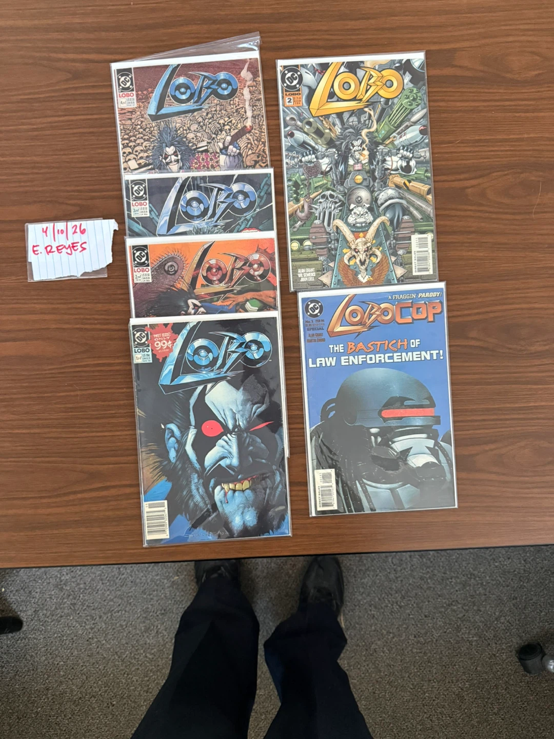 DC Comics Lobo and LoboCop Comic Books Lot