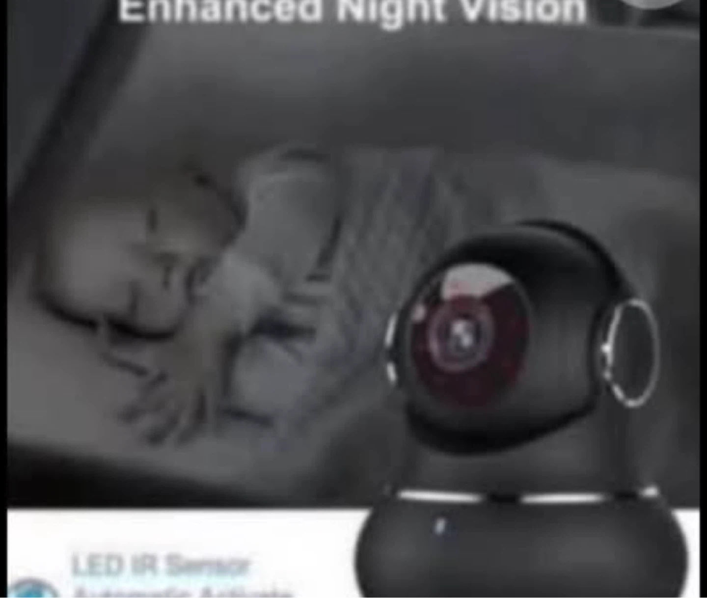 Black Security Camera with Night Vision and Motion Alerts - photo 3
