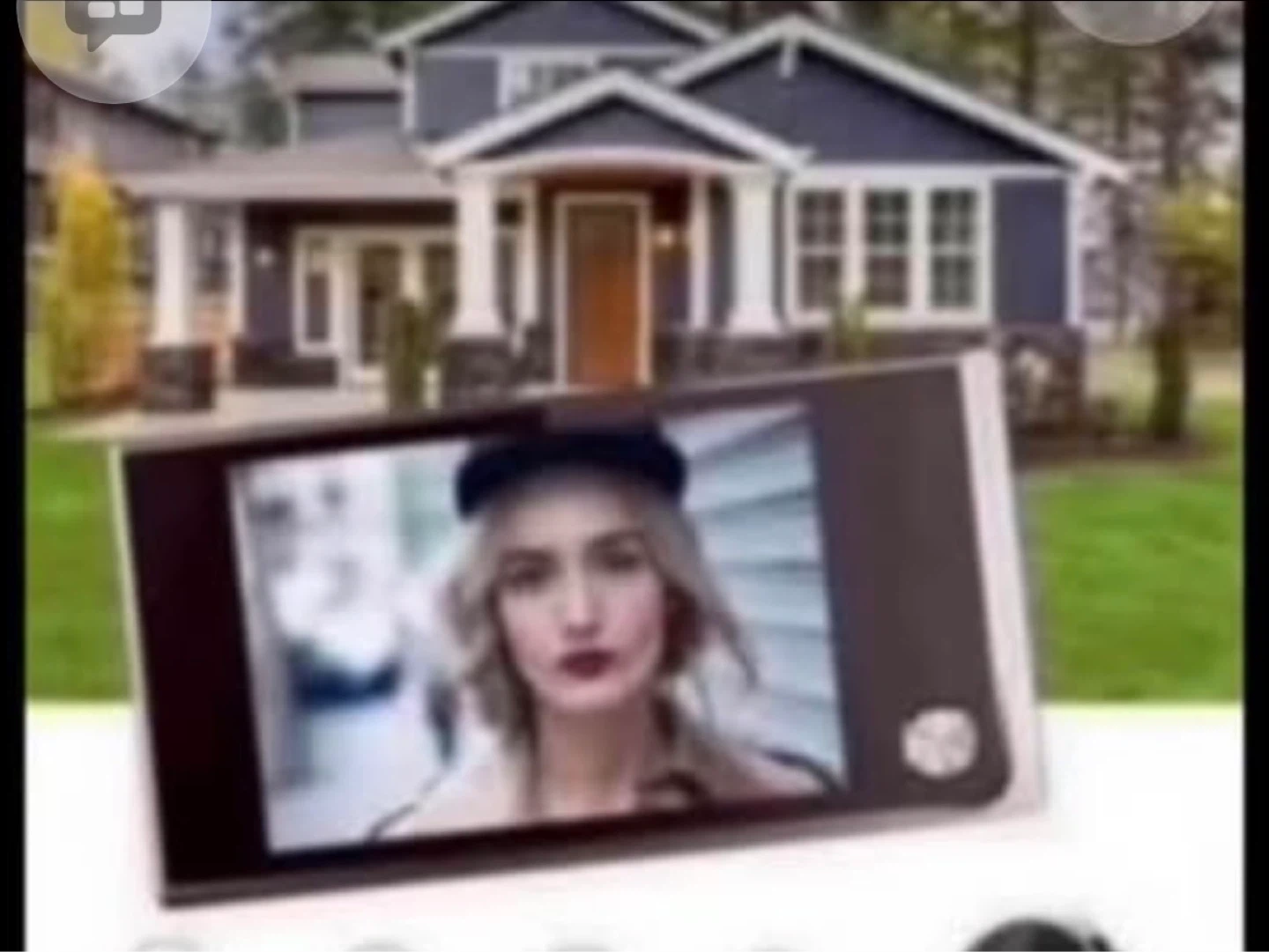 3.5-inch Digital Doorbell LCD Peephole Viewer - photo 3