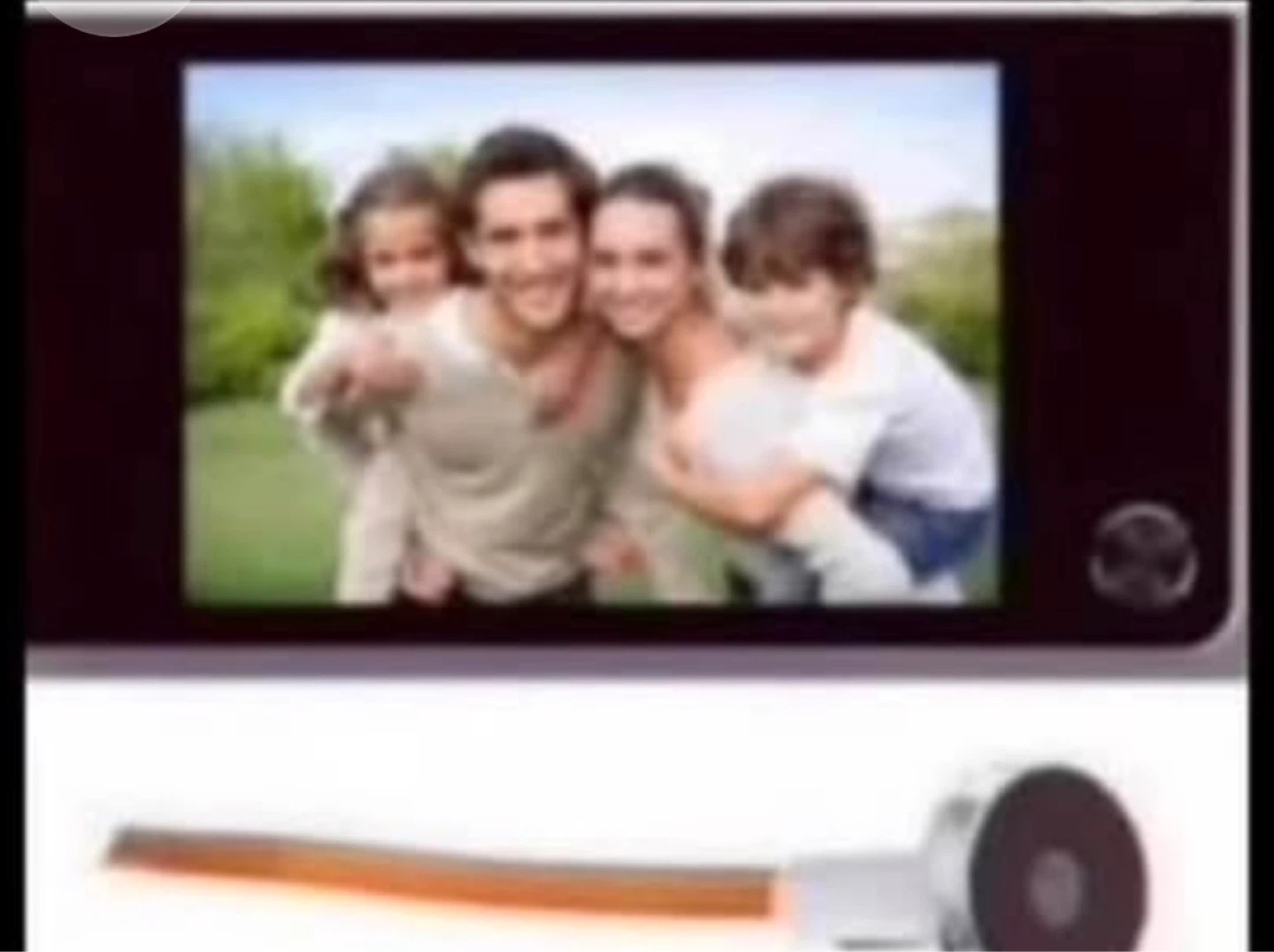 3.5-inch Digital Doorbell LCD Peephole Viewer - photo 4