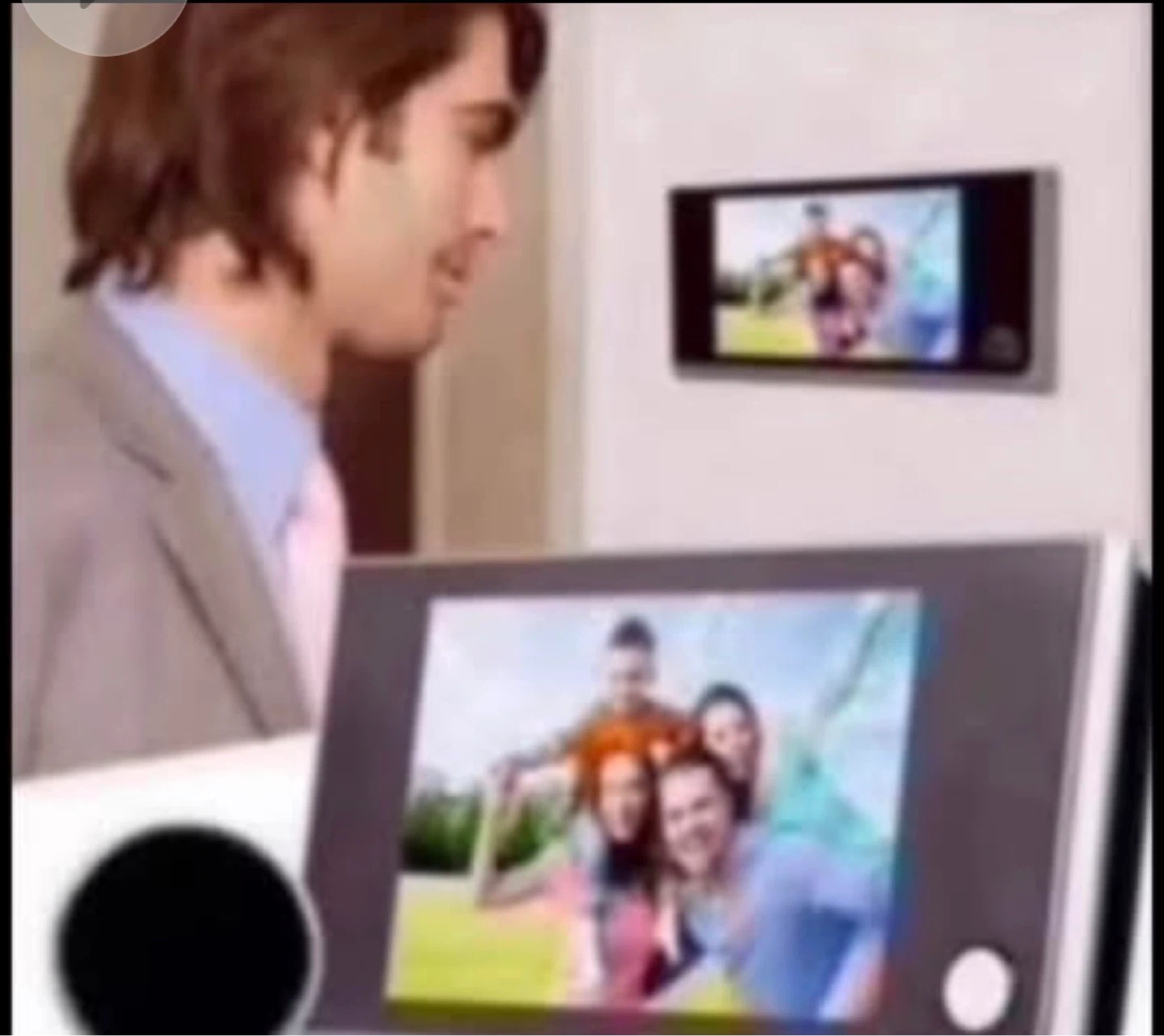 3.5-inch Digital Doorbell LCD Peephole Viewer