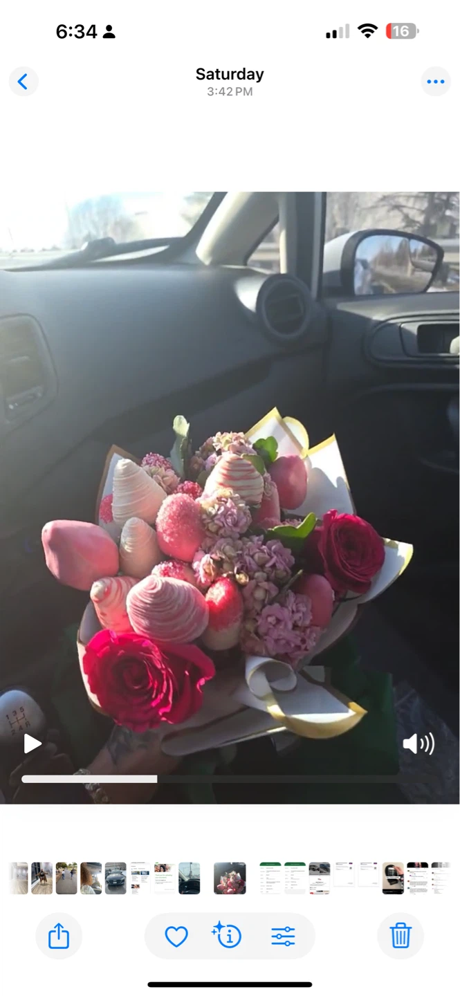 Chocolate Covered Strawberry Bouquet