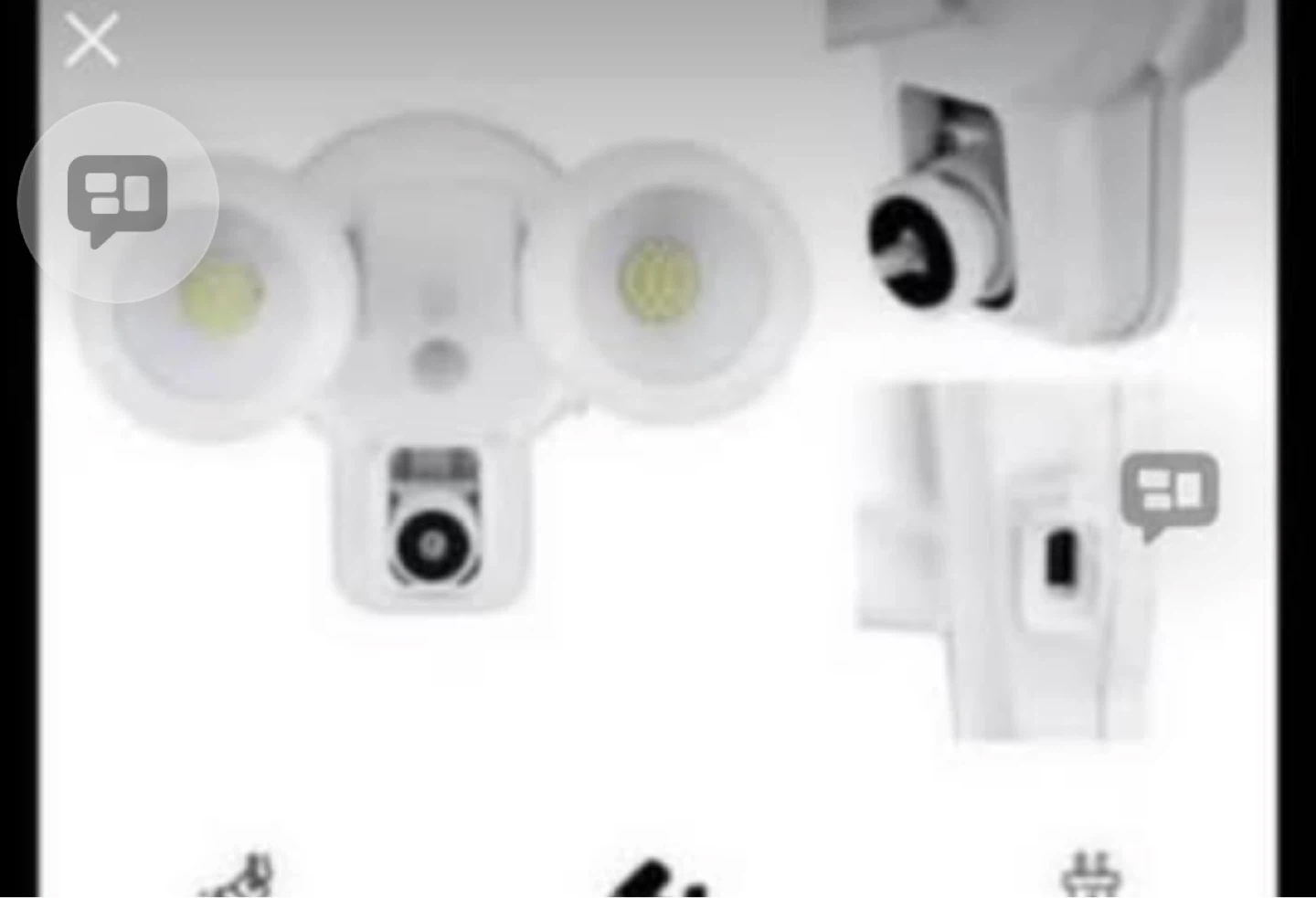 Motion Activated LED Security Light with Camera - photo 2