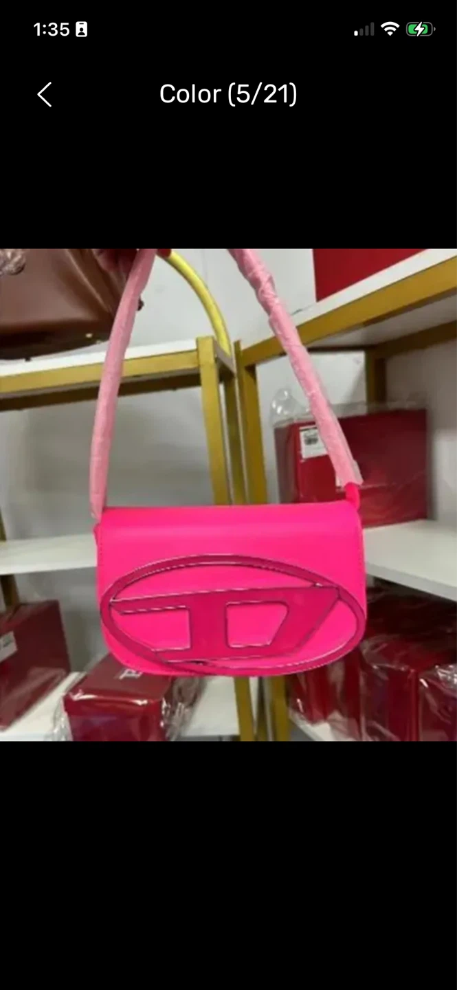 Diesel Shoulder Bag - Pink