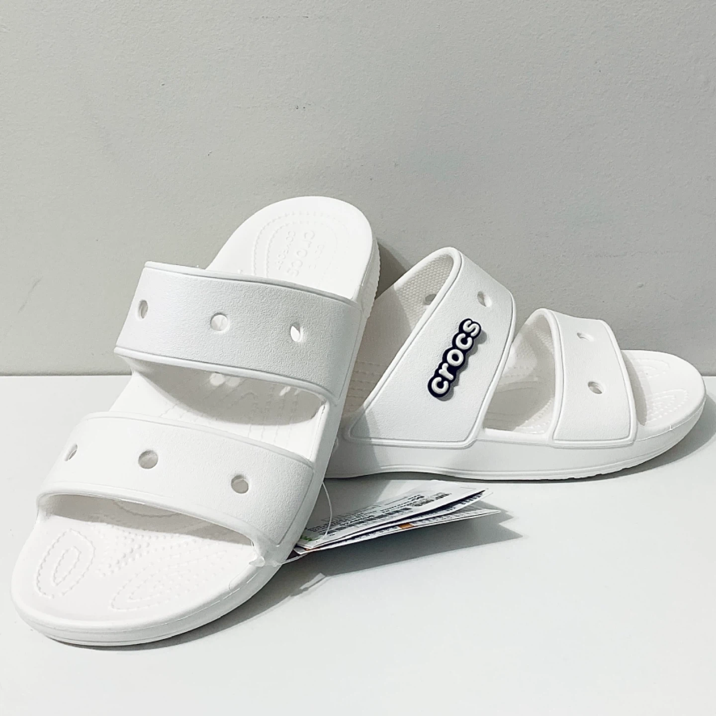 Crocs Womens Two-Strap Sandals/Shoes Size 10 NEW