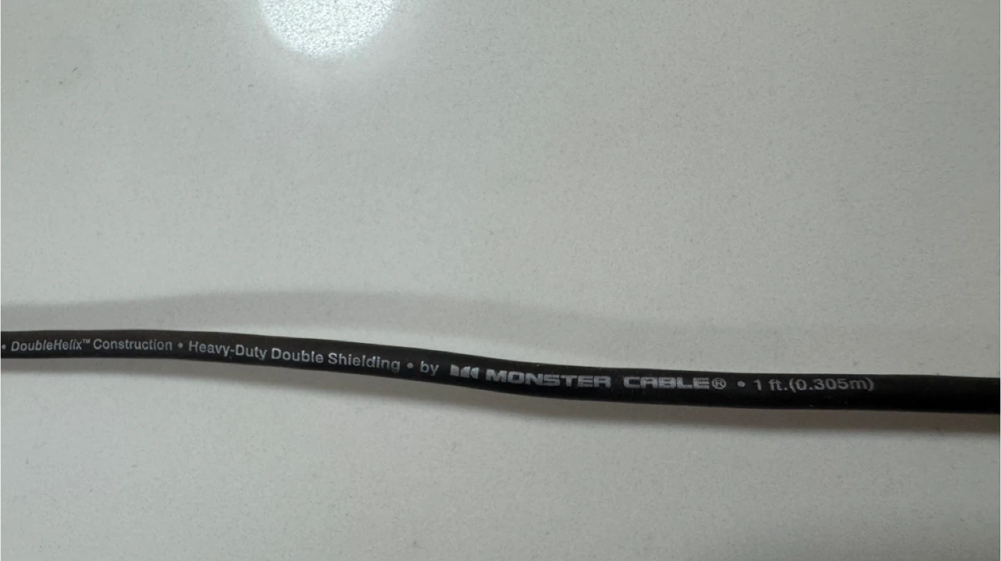 Monster Cable 1 ft. Audio Cable - photo 2