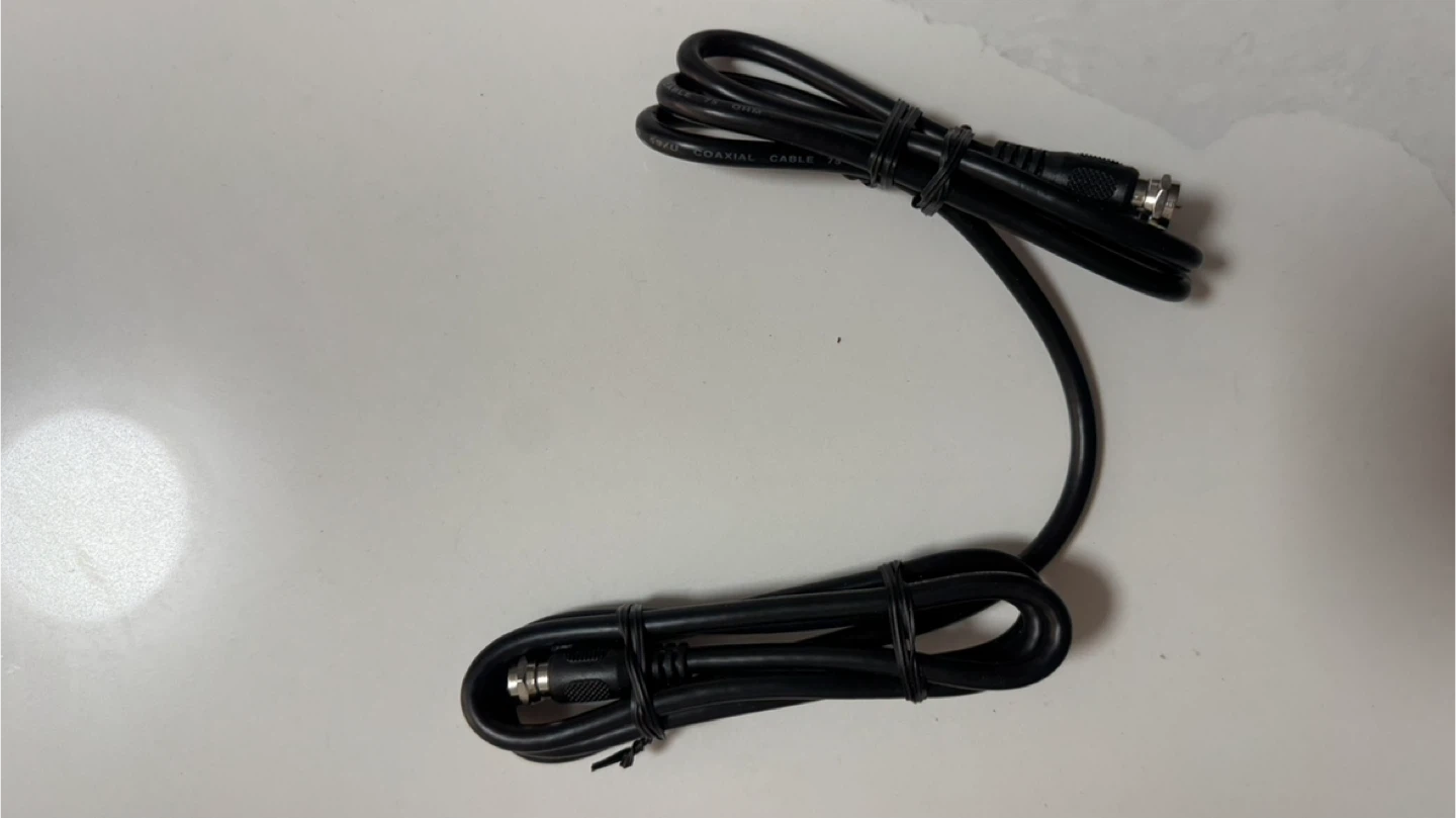 NEW - Coaxial Cable with F-Type Connectors