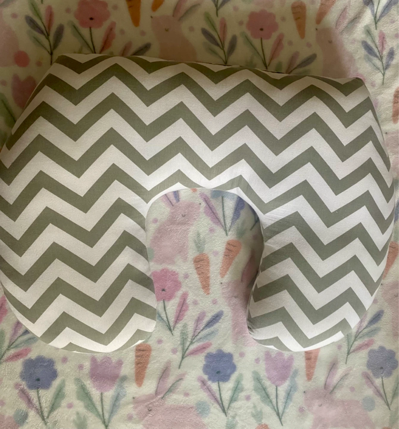 Chevron Nursing Pillow