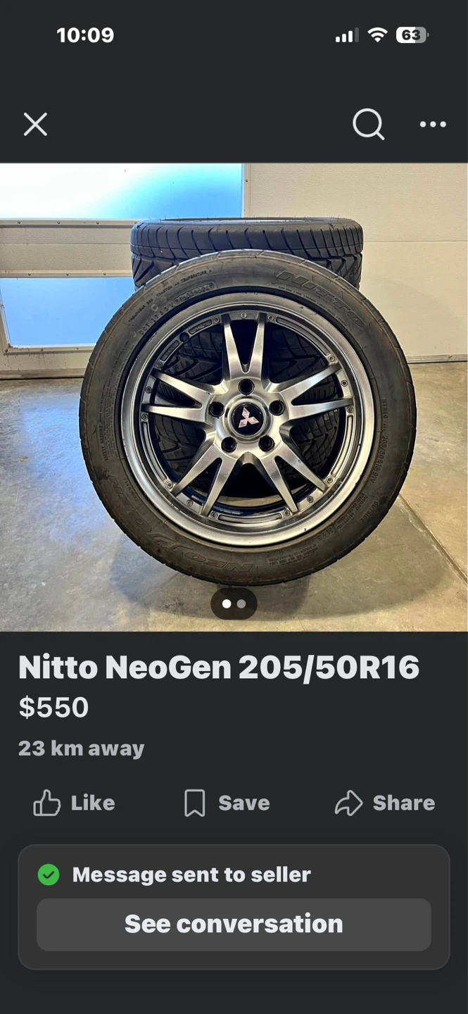 Nitto NeoGen Tires 205/50R16 - photo 4