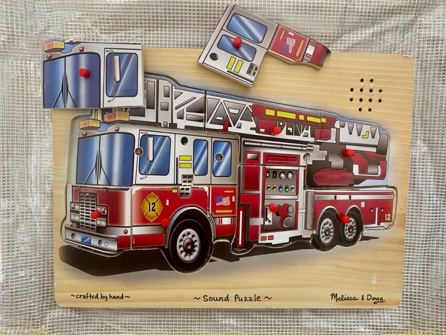 Melissa & Doug Fire Truck Sound Puzzle - photo 2