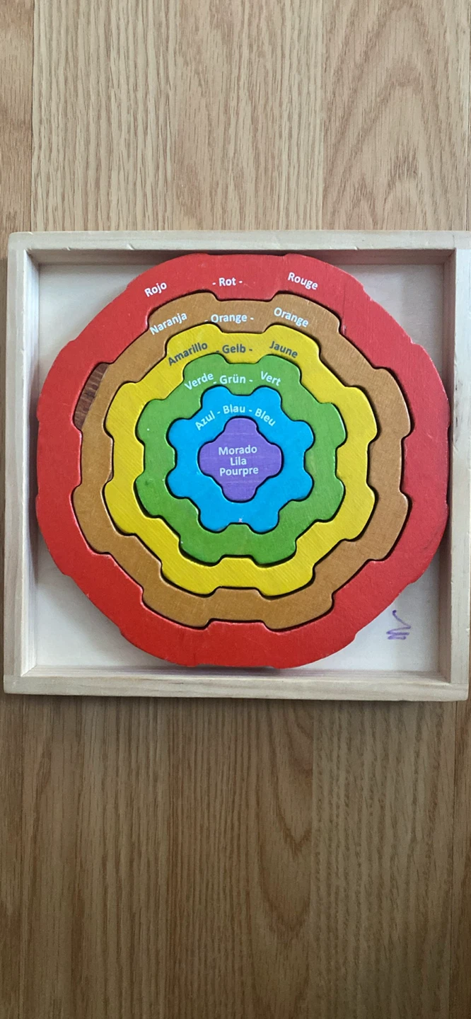 BeginAgain Rainbow Tree Trunk Puzzle - photo 3