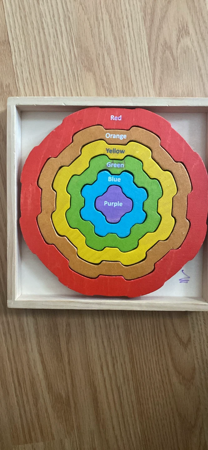 BeginAgain Rainbow Tree Trunk Puzzle - photo 2