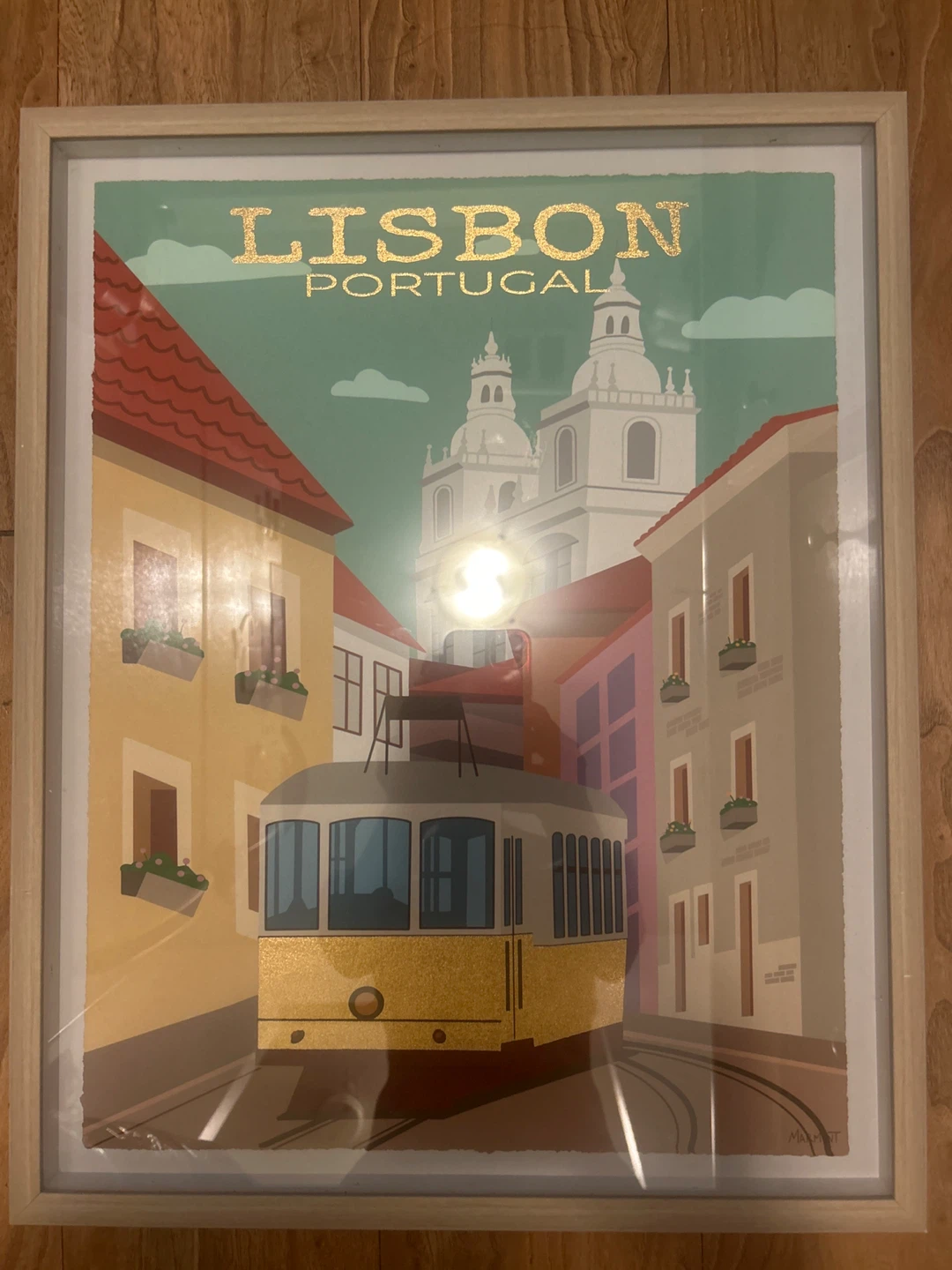 Framed Lisbon Portugal Print - photo 2