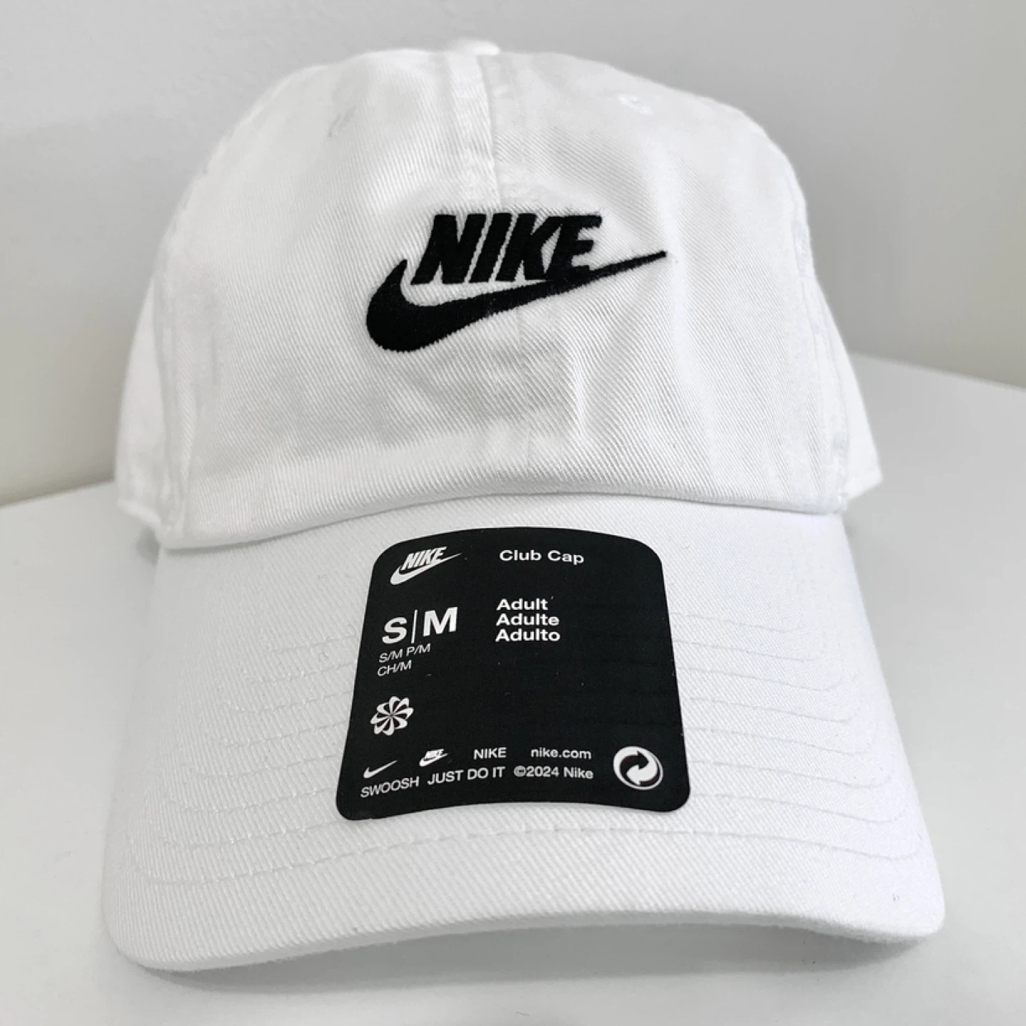 Nike Club Cap and Waist Pack 3L Bag Black/White (2 Pieces) NEW - photo 5