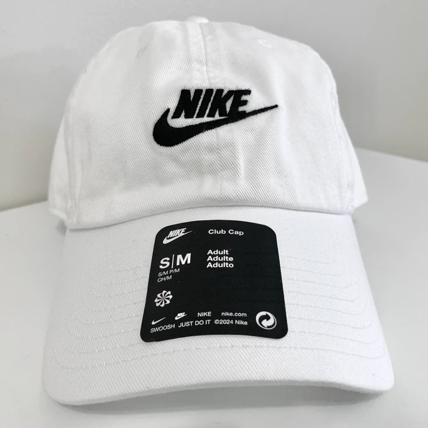 Nike Club Cap and Waist Pack 3L Bag Black/White (2 Pieces) NEW - photo 5