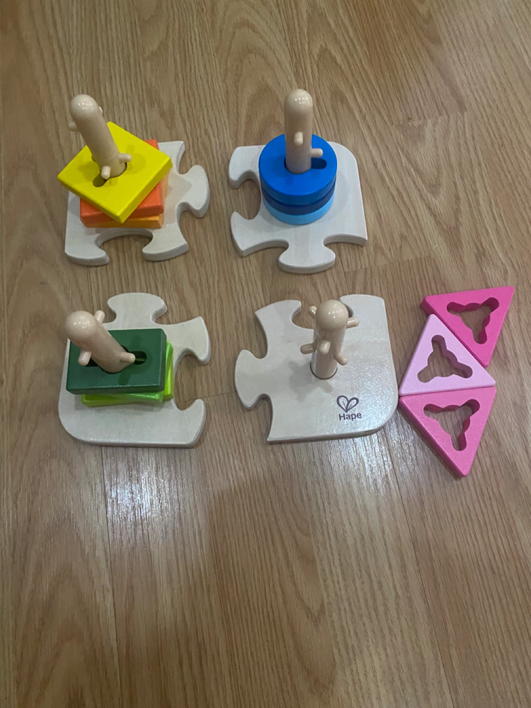 Hape Creative Toddler Wooden Peg Puzzle - photo 4
