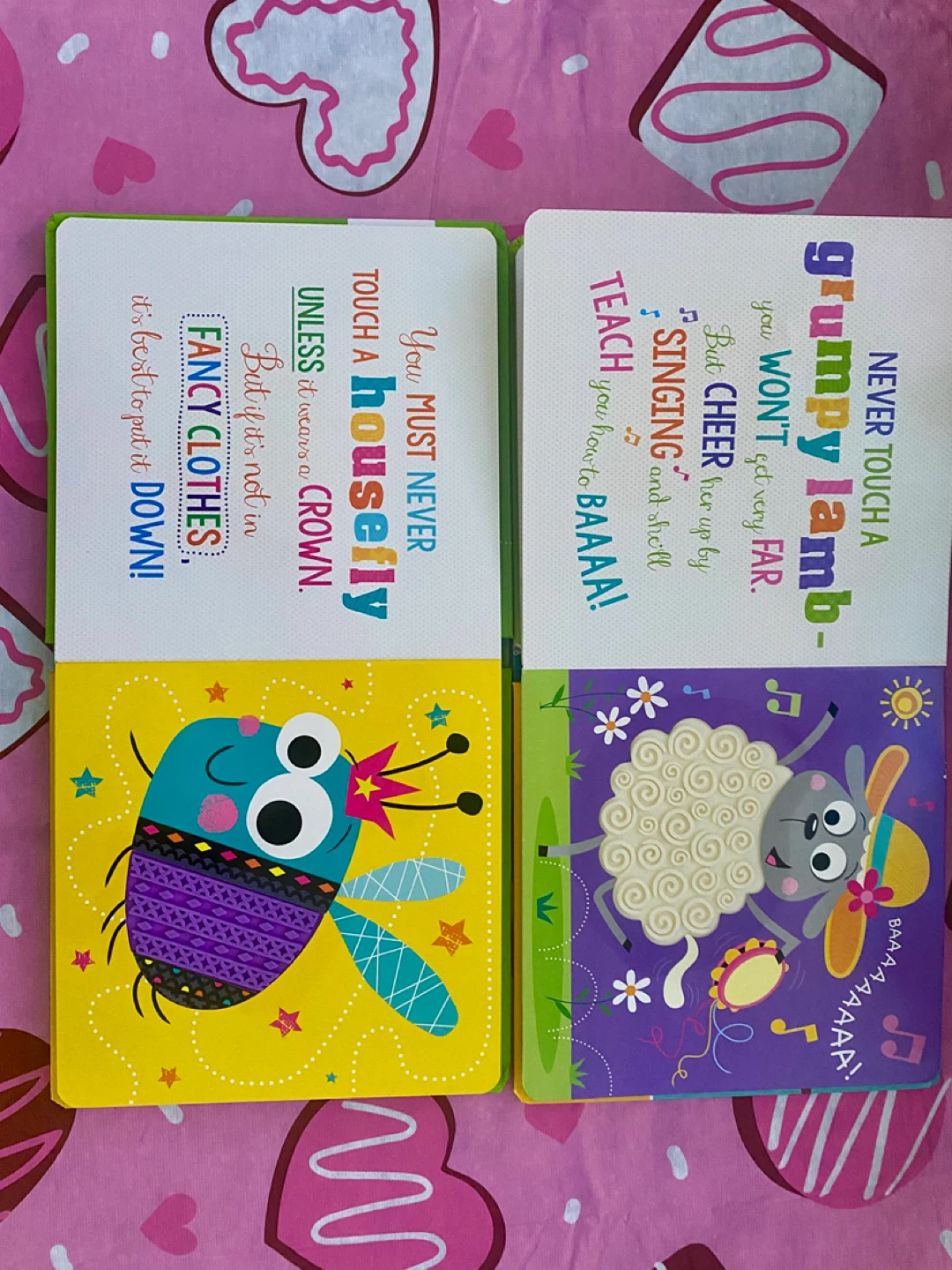 Never Touch A Spider & Grumpy Bunny Board Books - photo 2