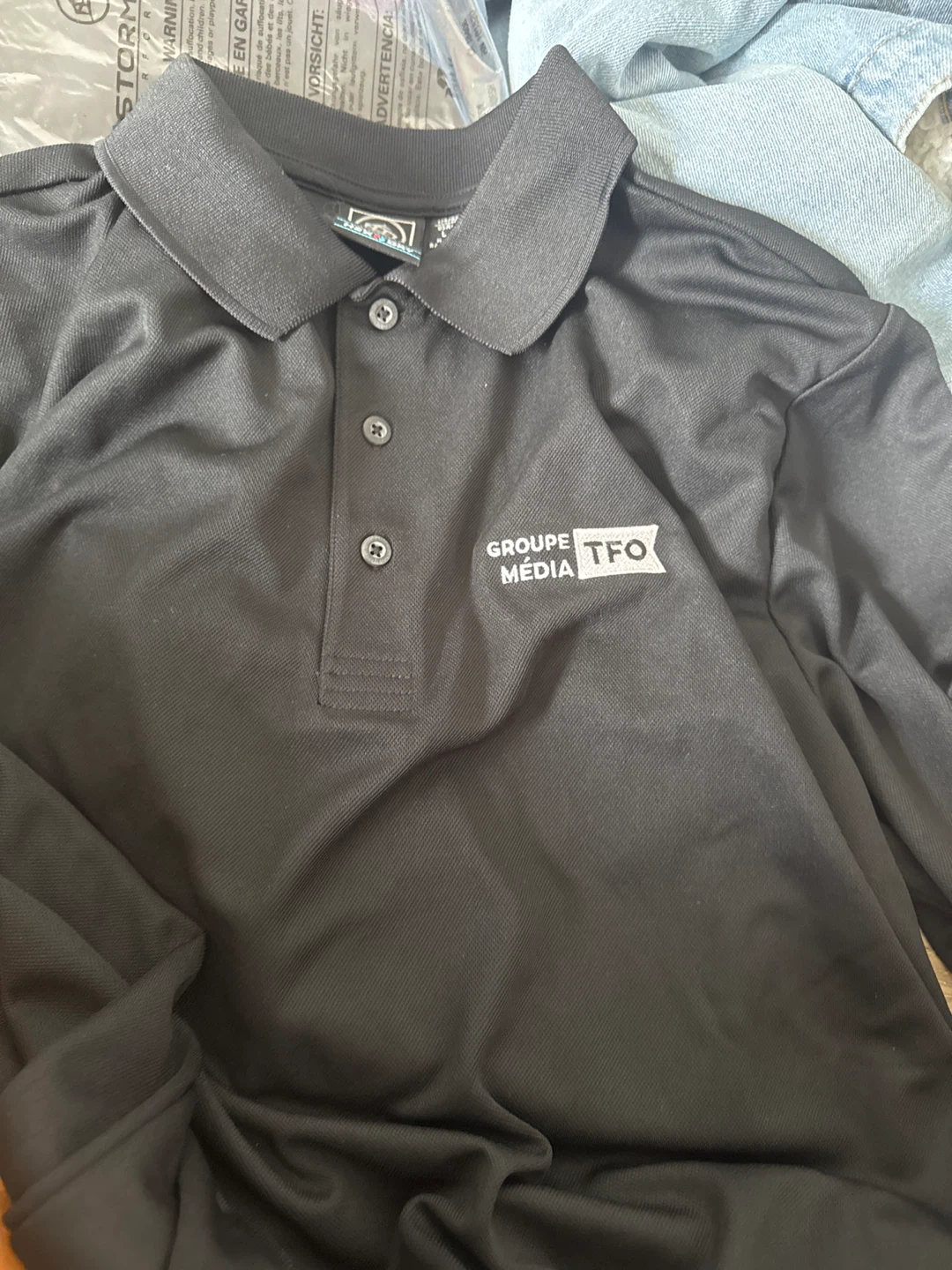 Stormtech Performance Polo Shirt - Black, Size LG - photo 2