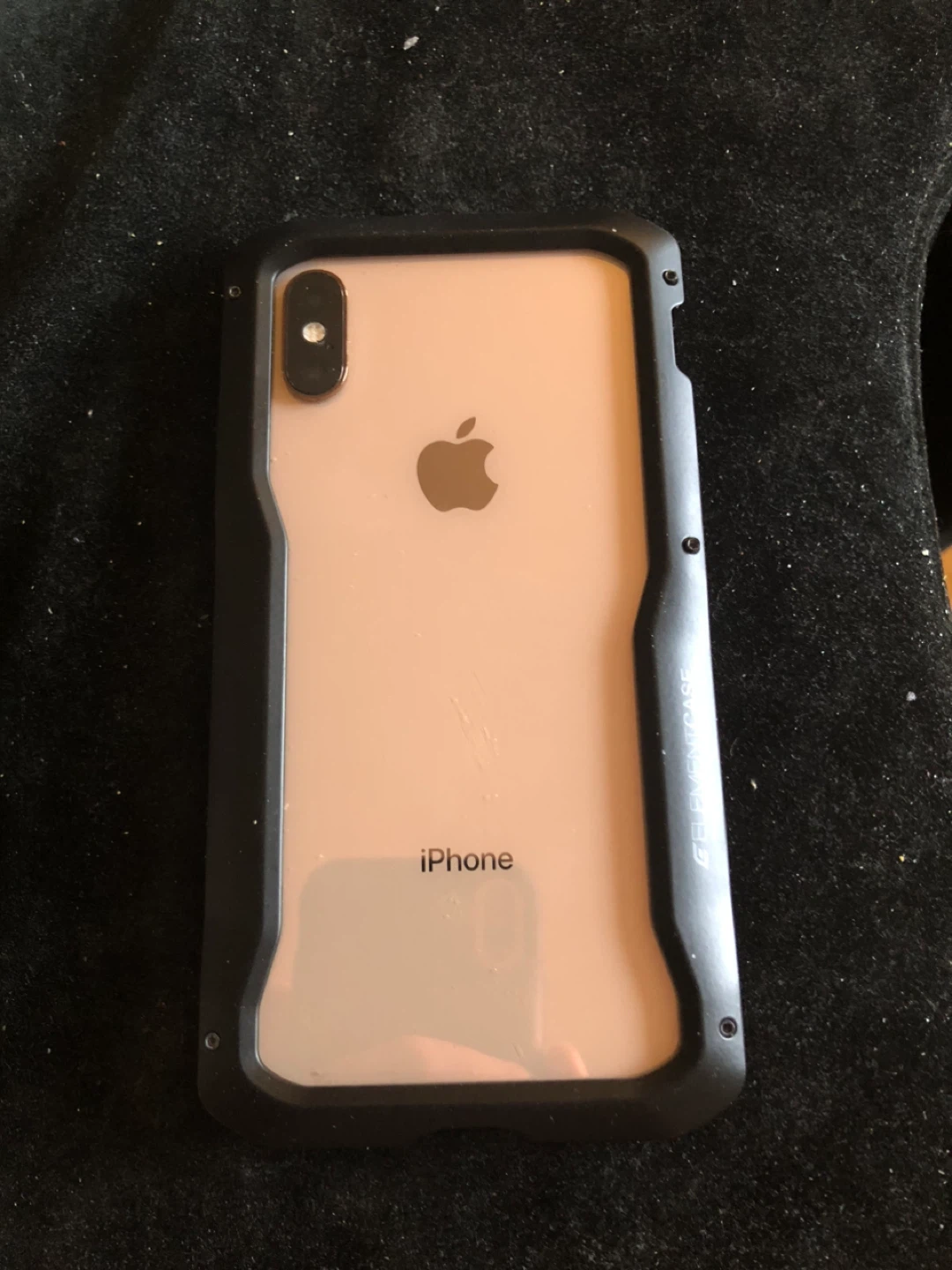 iPhone XS Gold with Elementcase (91% BH) - photo 2