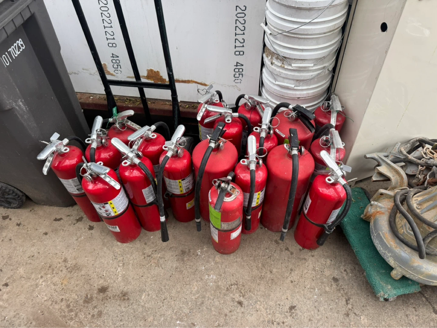 22-Fire Extinguishers lot for $100 - photo 2